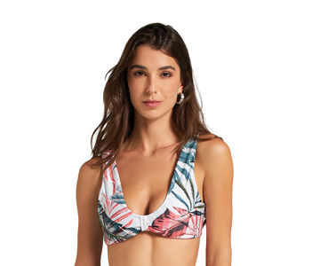 TIE FRONT BRALETTE BRA TOP