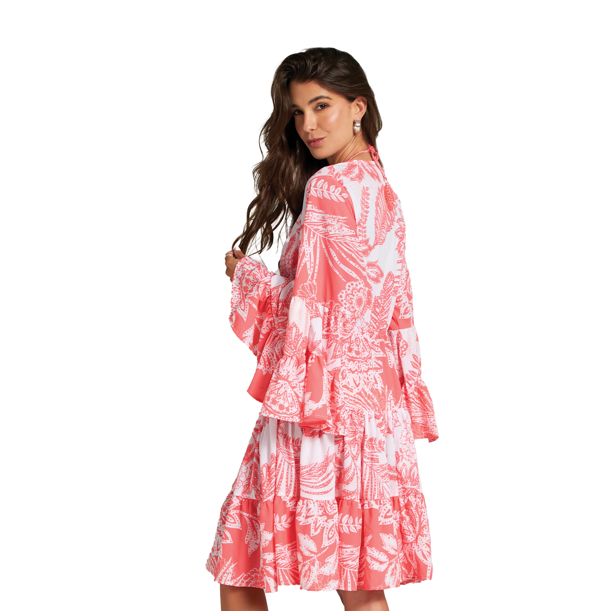 LONG SLEEVE SHORT KIMONO