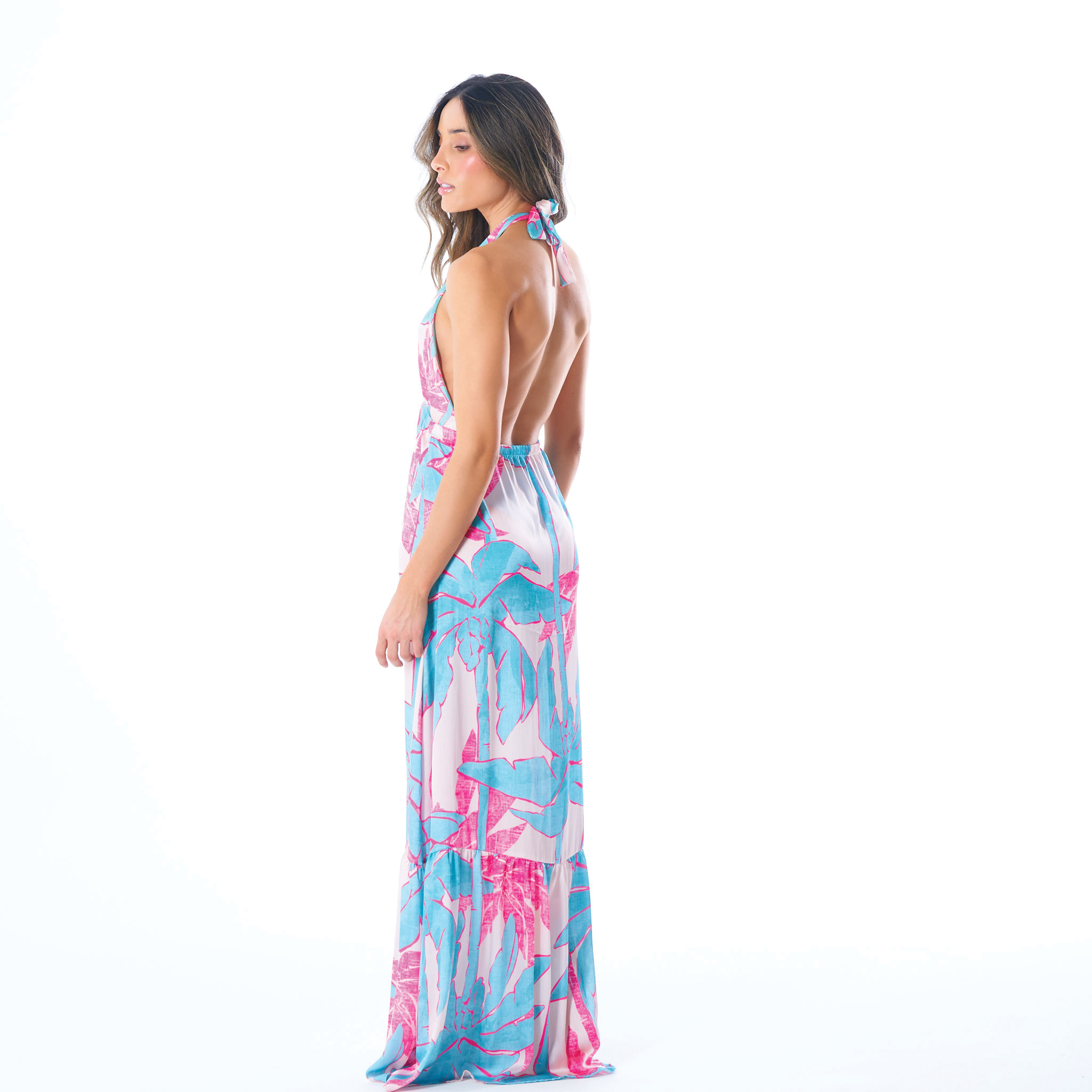 Halter Long Dress