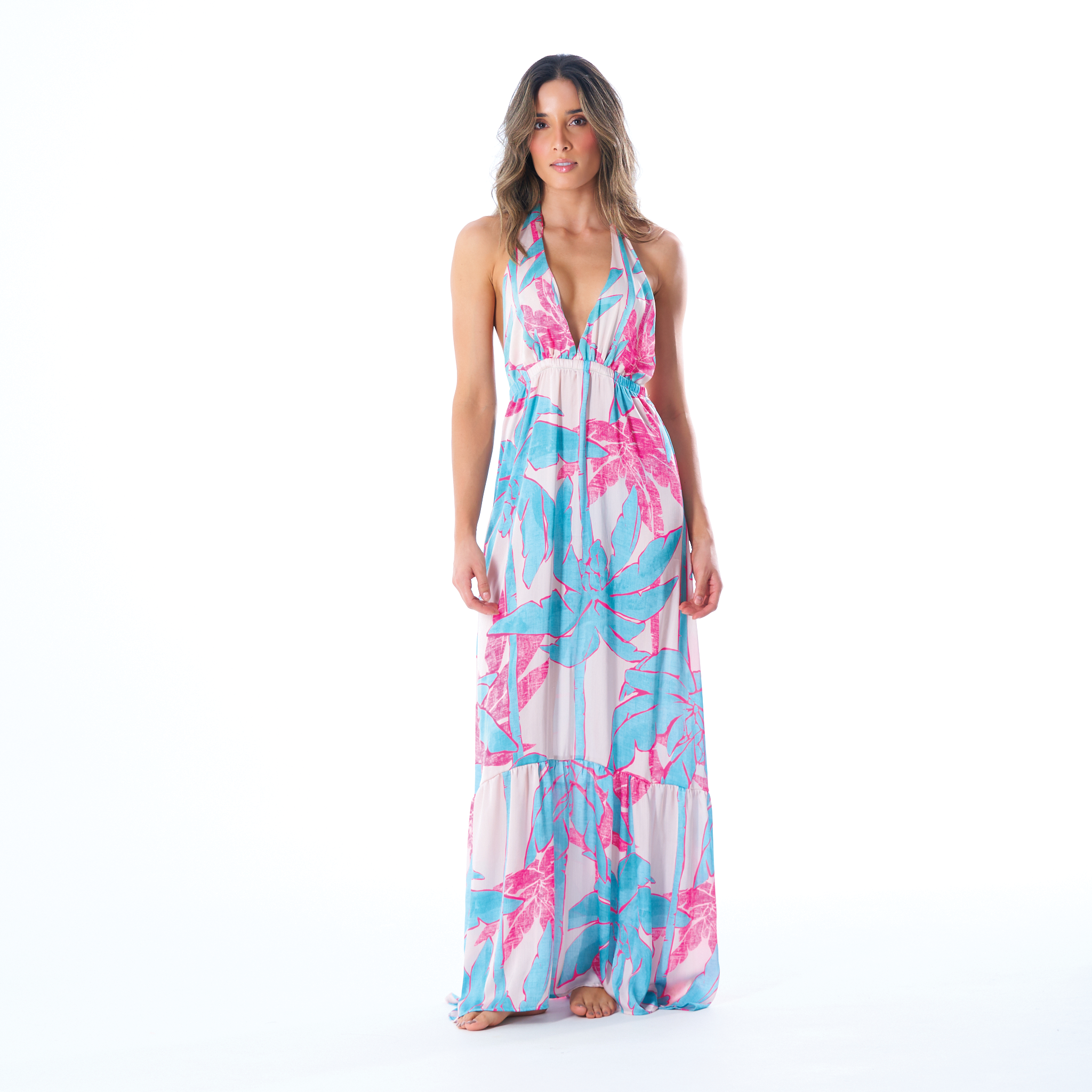 Halter Long Dress