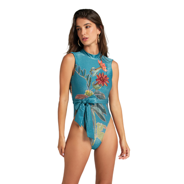 HIGH NECK HALTER 1PC (LATIN)