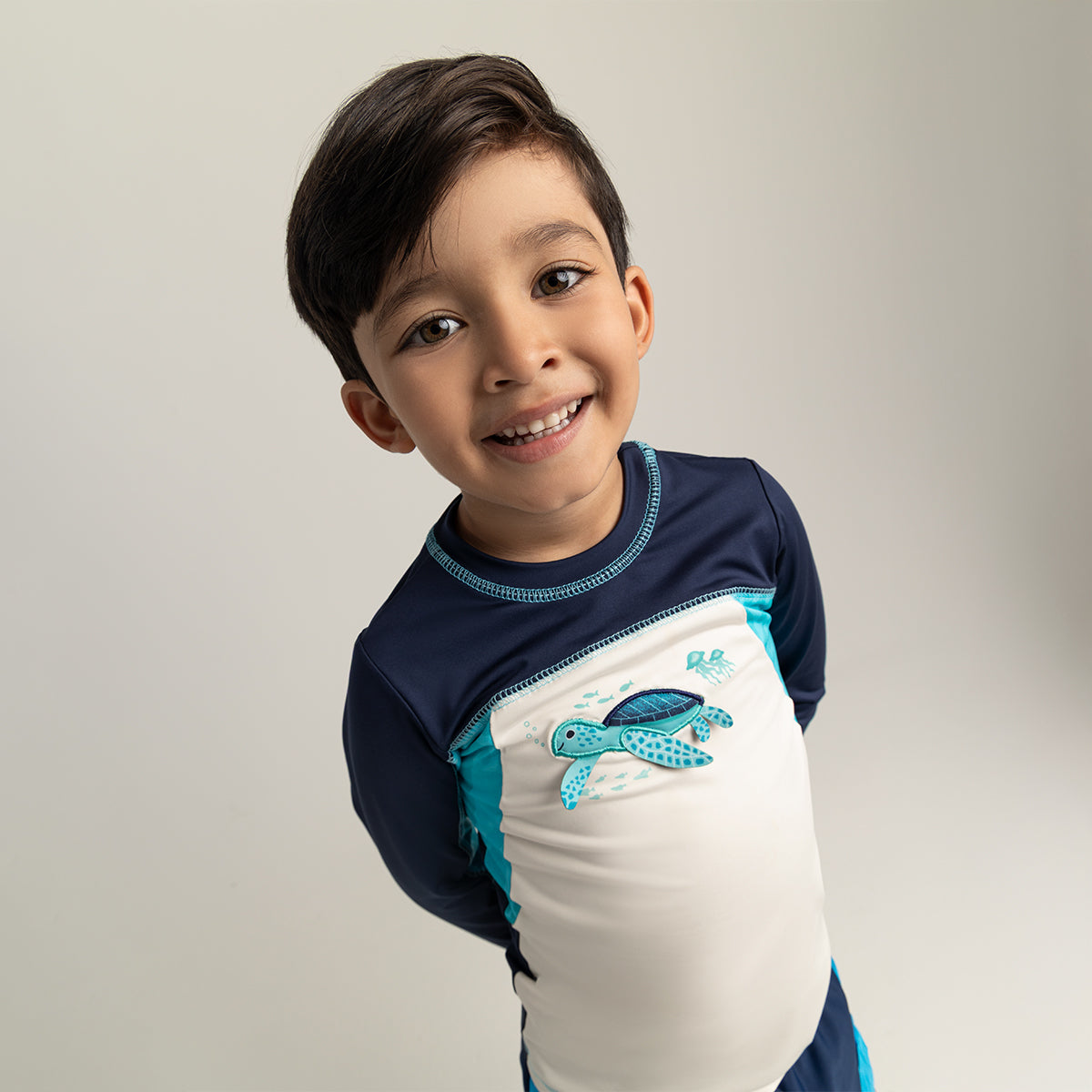 Long-sleeved T-shirt BLUE