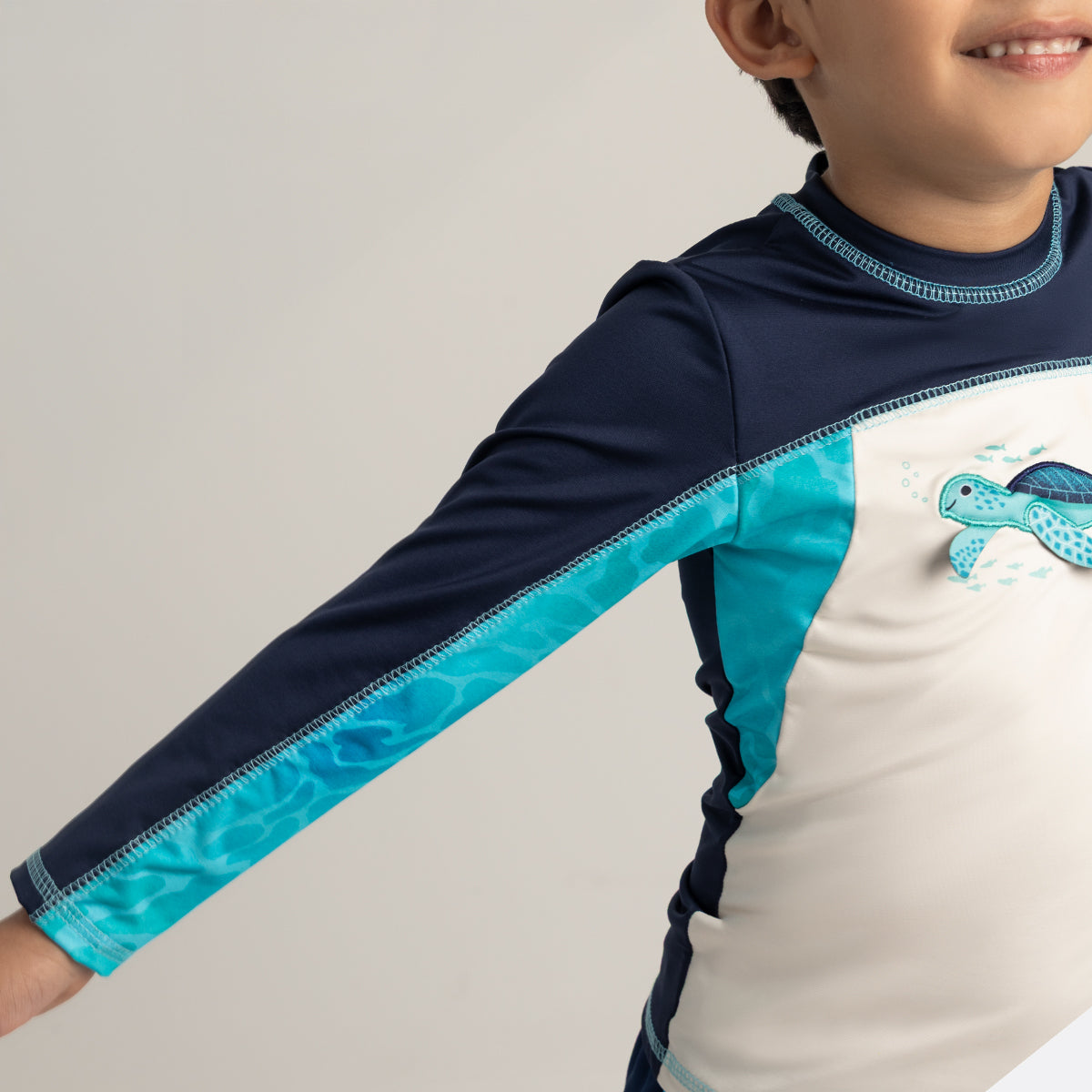 Long-sleeved T-shirt BLUE