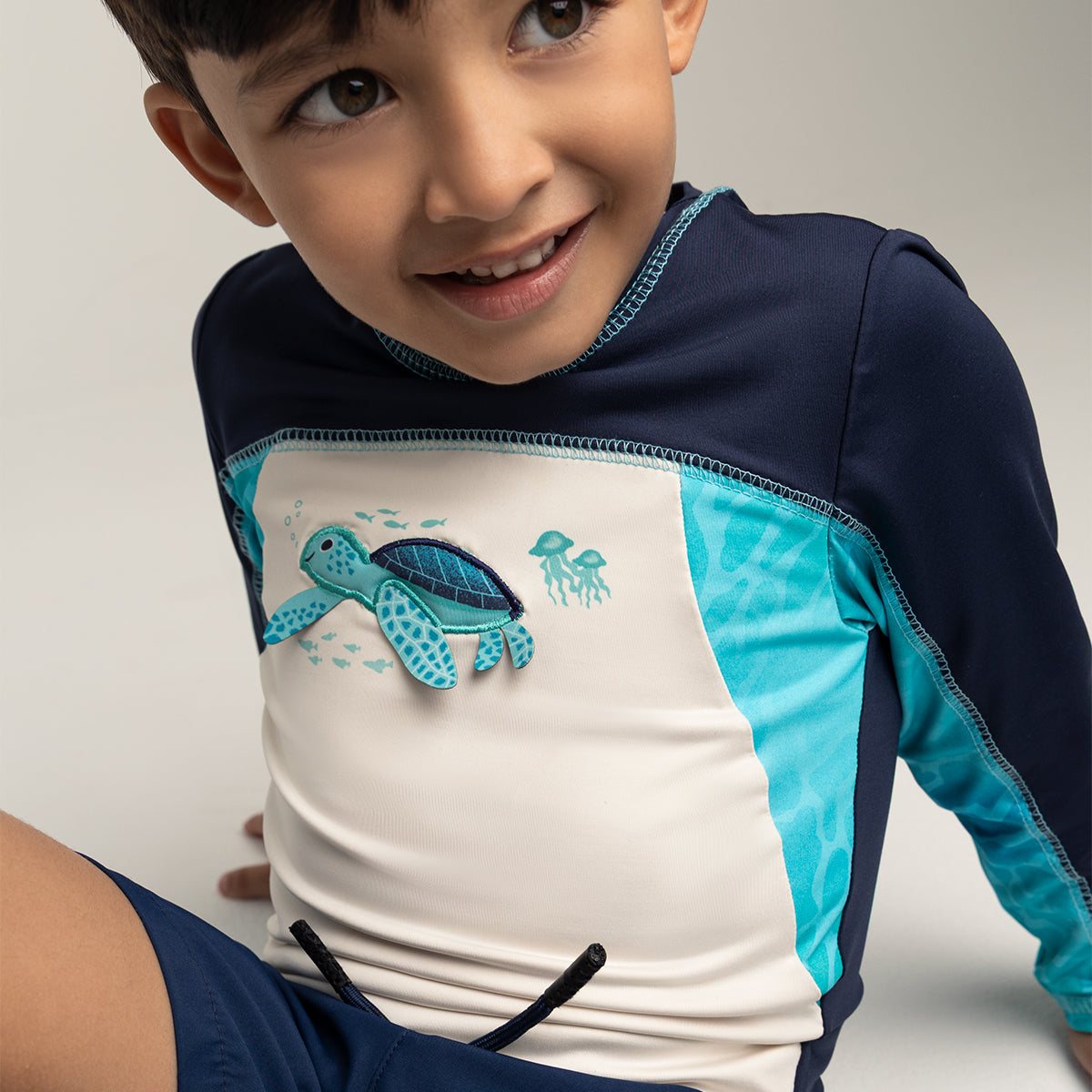 Long-sleeved T-shirt BLUE