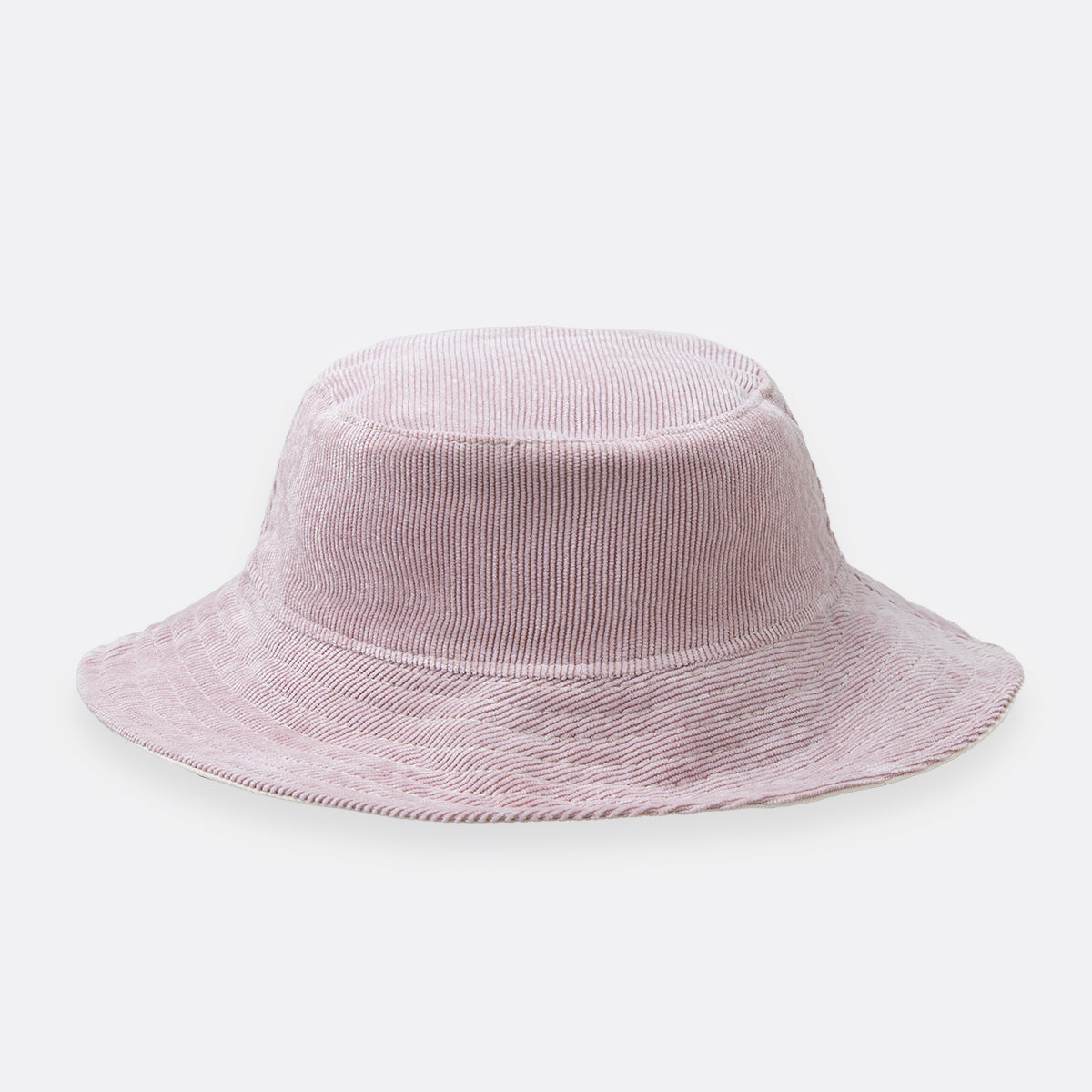 Reversible flat-knit hat