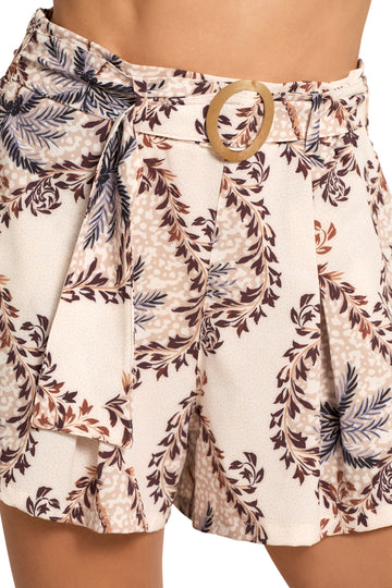 RELAXED SHORT WITH BELT