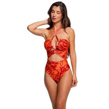 LACE UP ONE PIECE MODERATE FIT