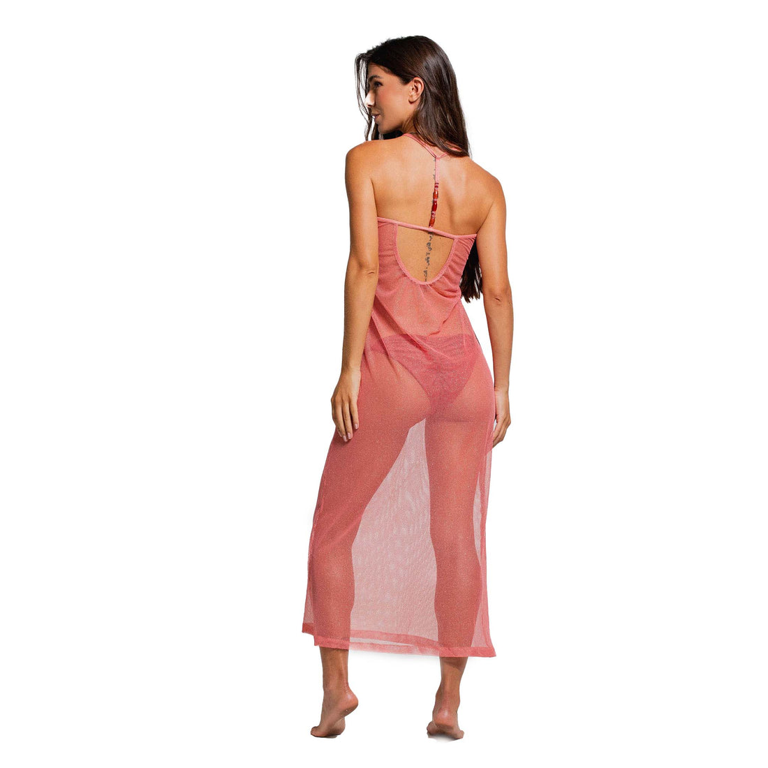 MESH MAXI DRESS