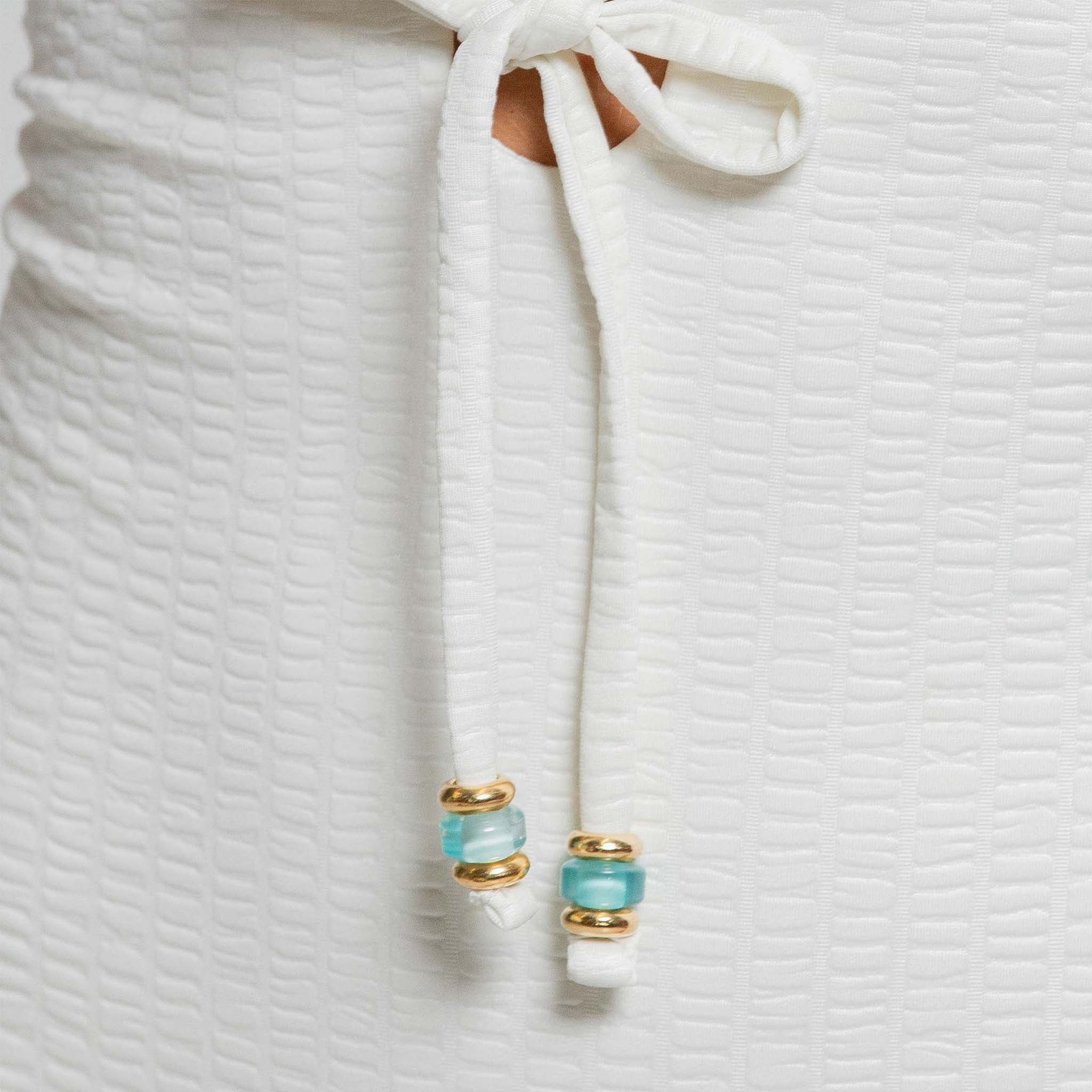 GLAMOROUS WHITE OTS ONE PIECE