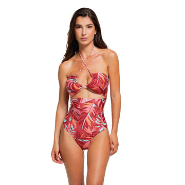 HALTER CUT OUT ONE PIECE (MODERTE)