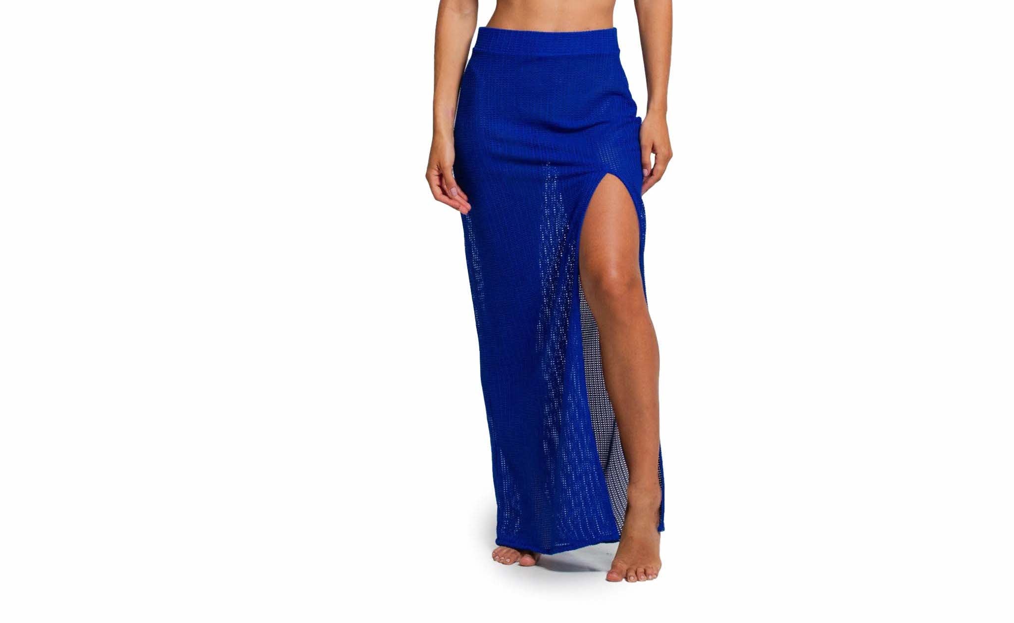 MAXI SKIRT WITH SLIT