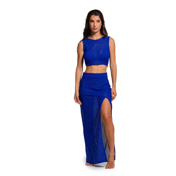 MAXI SKIRT WITH SLIT
