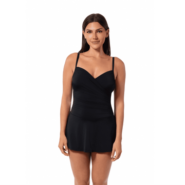 FLIRTY SWIMDRESS ADJUSTABLE STRAPS