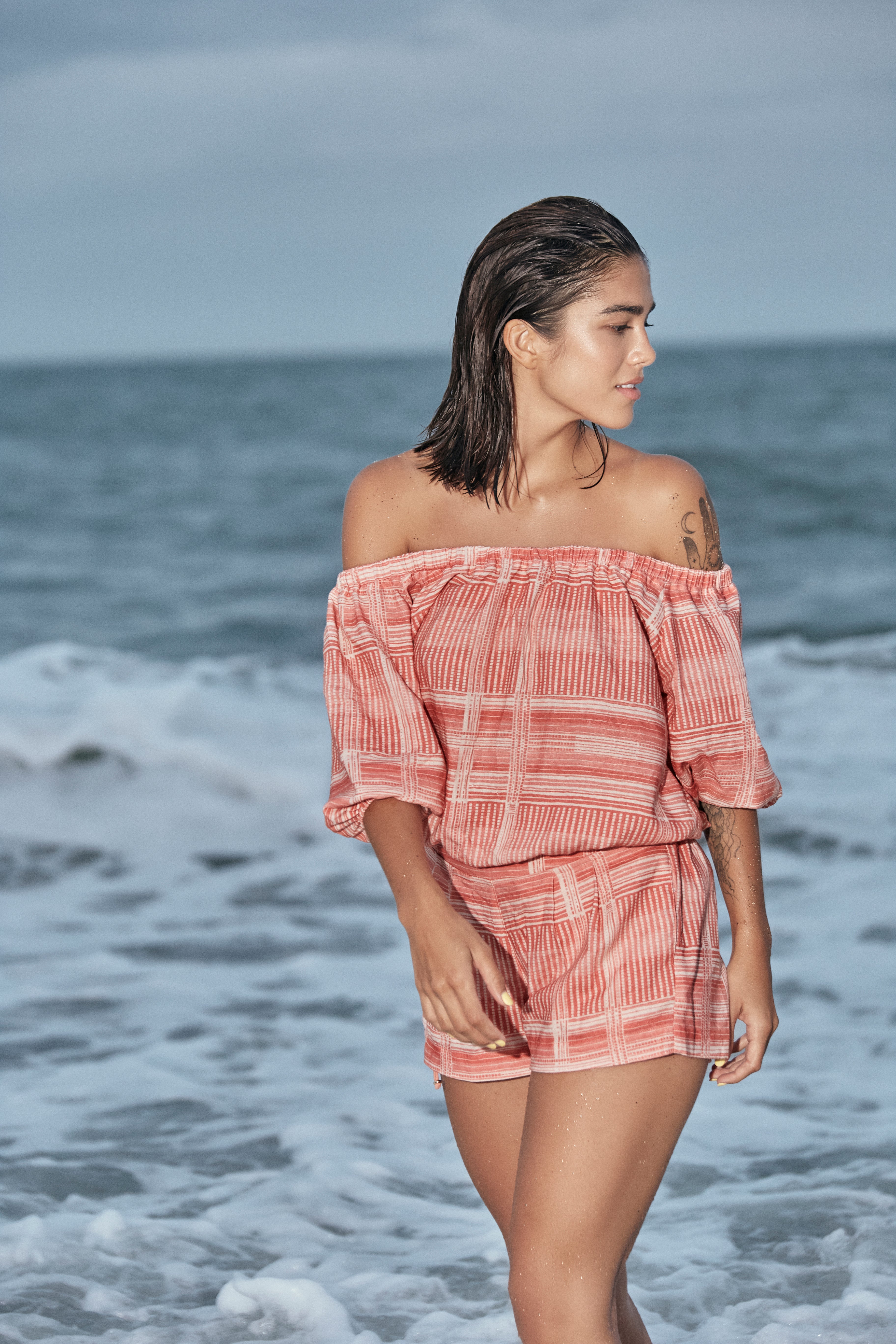 OFF THE SHOULDER ROMPER