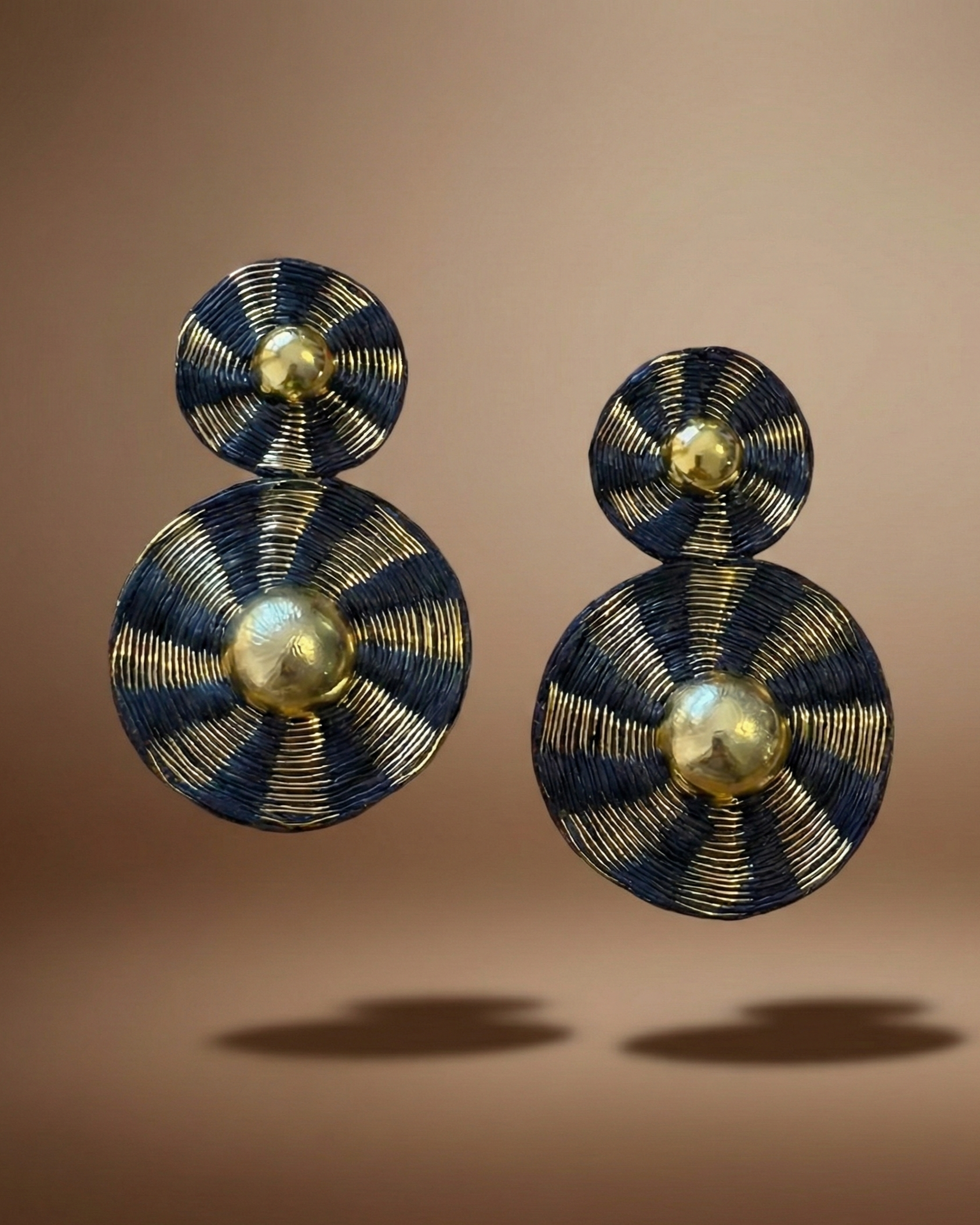Solar Gold Earrings